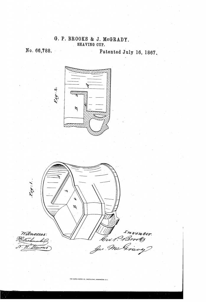 Patent drawing for the first scuttle?